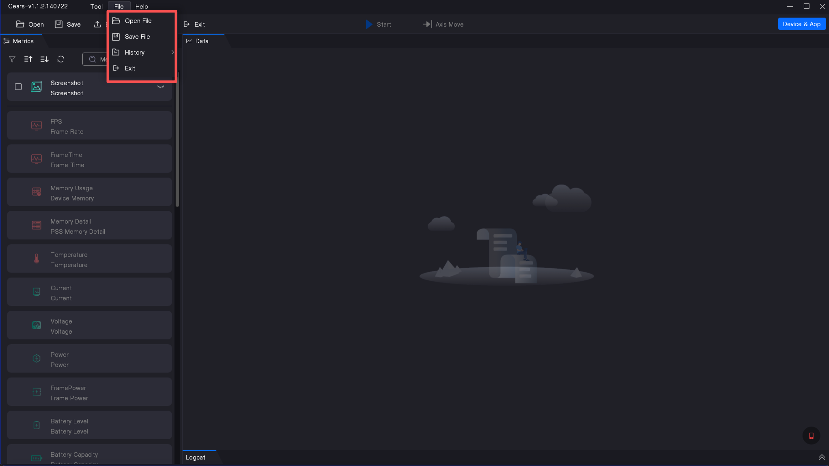 Gears manual screenshot