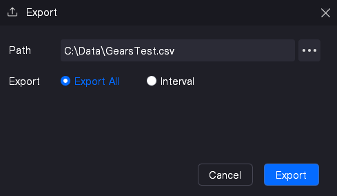 Gears manual screenshot