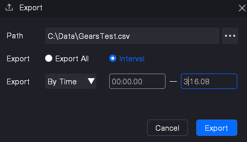 Gears manual screenshot