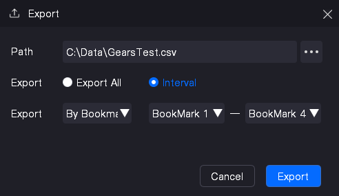Gears manual screenshot