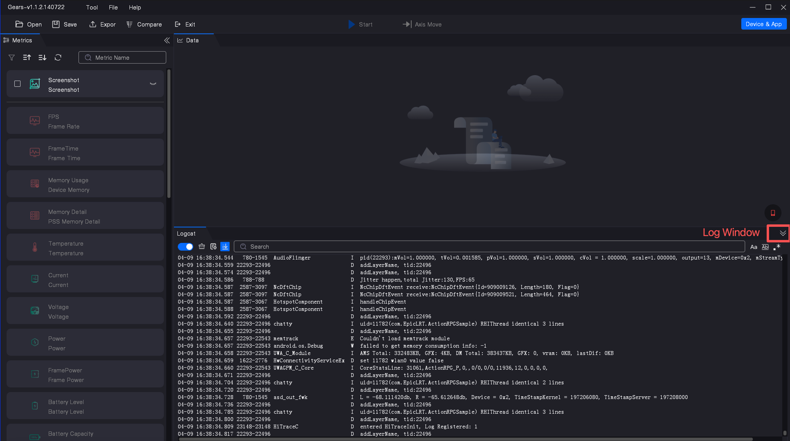 Gears manual screenshot
