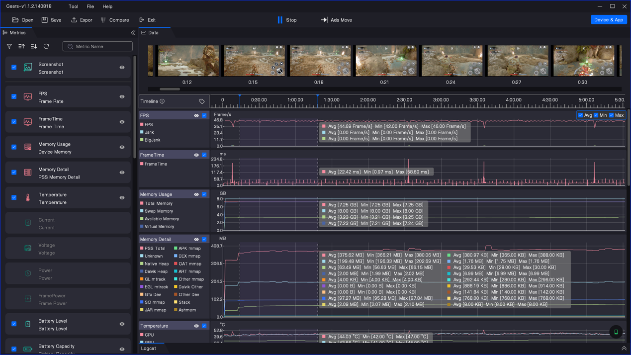 Gears manual screenshot